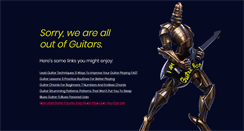 Desktop Screenshot of freeguitar.com